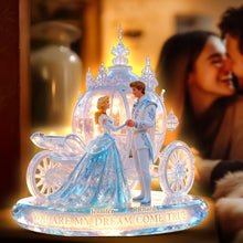 Load image into Gallery viewer, You Are My Dream Come True - Miracle Couple Light Box | Personalized Gifts for Couples Light Box PopCulturePrints
