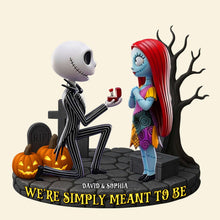 Load image into Gallery viewer, We&#39;re Simply Meant to Be - Couple Forever Acrylic Plaque - Personalized Gift for Couples Shaped Plaques PopCulturePrints
