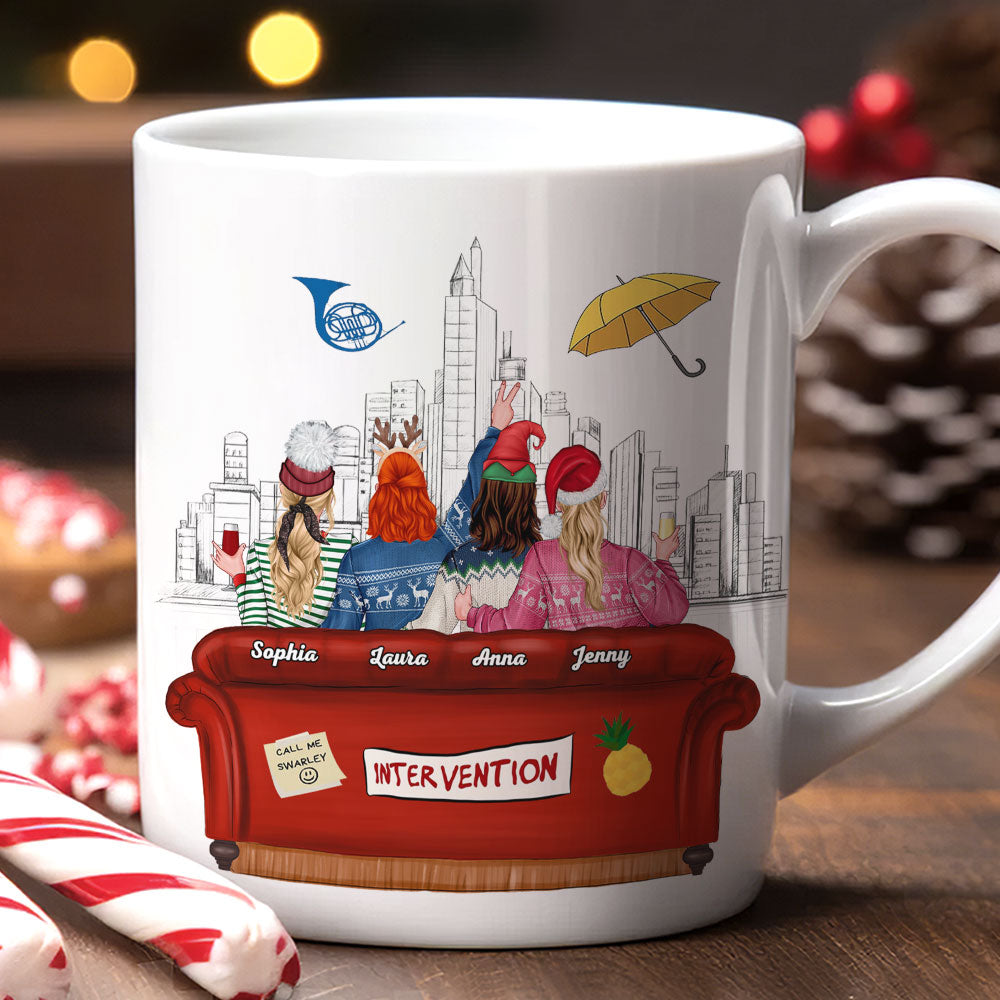 Personalized Legendary Friendship Mug - Custom Gift for Friends Coffee Mug PopCulturePrints