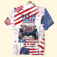 Load image into Gallery viewer, Patriot Spirit Hawaiian Shirt - American Flag Edition Hawaiian Shirts PopCulturePrints

