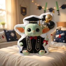 Load image into Gallery viewer, Celebrate Achievements with Our Cute Graduation Scholar Shaped Pillow - Personalized Gift for Graduation Pillow PopCulturePrints
