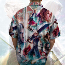 Load image into Gallery viewer, Final Fantasy VII Ever Crisis Gamers Hawaiian Shirt - Personalized Gift for Fans Hawaiian Shirts PopCulturePrints
