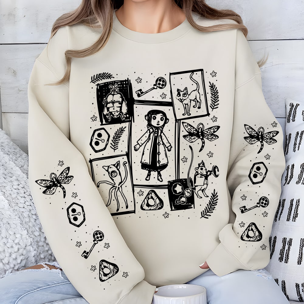 Whimsical Movie Fan 3D Sweatshirt | Perfect Christmas Gift