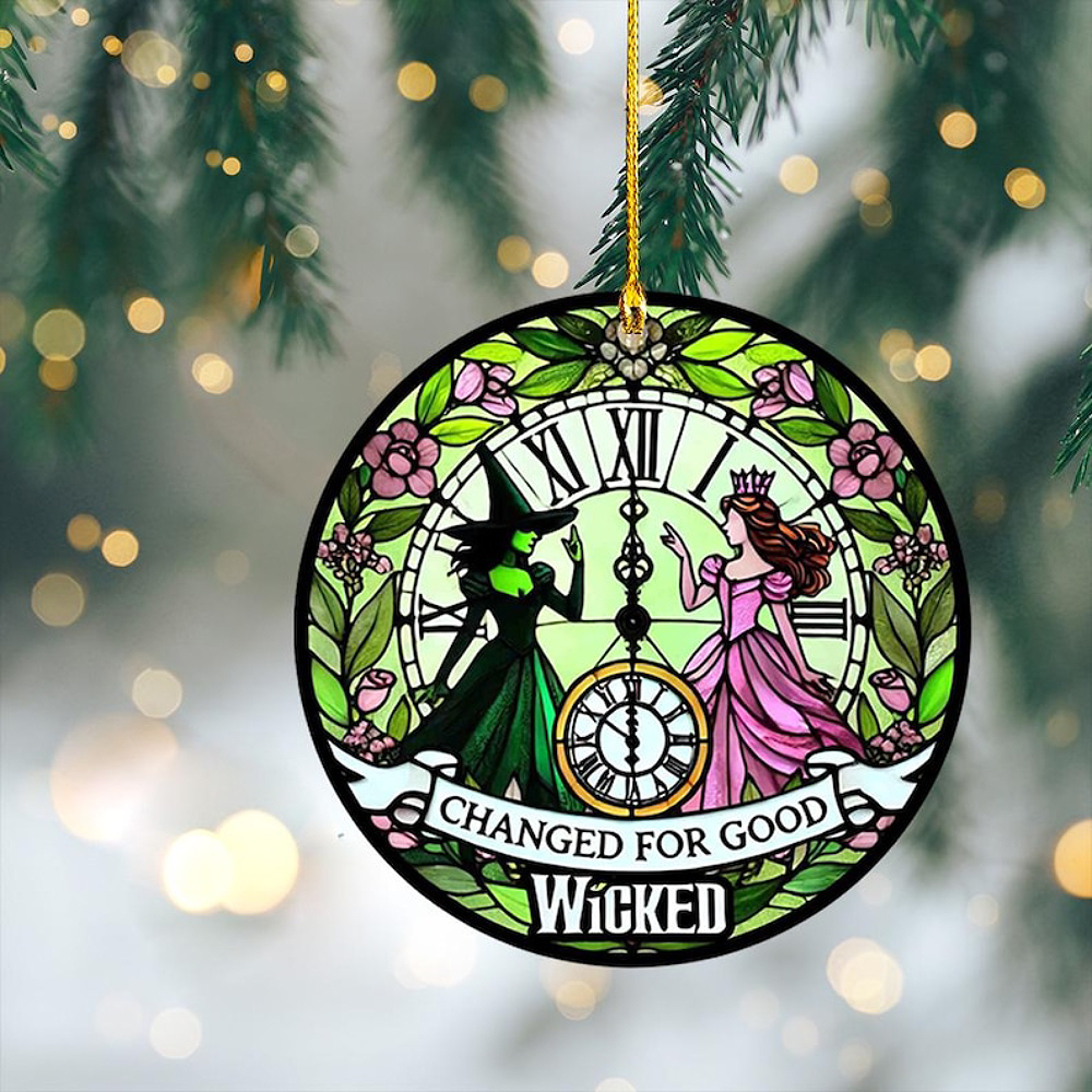 Magical Christmas Witchy Besties Ornament Ornament PopCulturePrints