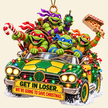 Load image into Gallery viewer, Get in Loser! Save Christmas Ornament - Personalized Gift for Holiday Cheer
