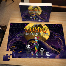 Load image into Gallery viewer, &quot;Best Mommy Nightmare Ever&quot; - Personalized Jigsaw Puzzle for Mom, Unique Gift for Mother&#39;s Day Jigsaw Puzzles PopCulturePrints

