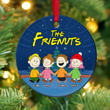 Load image into Gallery viewer, Personalized Friends Christmas Ornament - Custom Names Ornament PopCulturePrints
