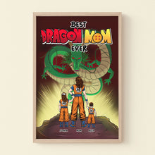 Load image into Gallery viewer, Best Dragon Mom Ever Personalized Canvas Print Poster &amp; Canvas PopCulturePrints
