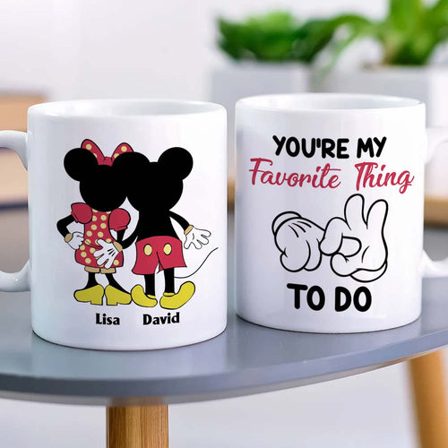 Custom Ghoul Mom Mug - Unique Valentine's Day Gifts for Mom Coffee Mug PopCulturePrints