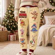 Load image into Gallery viewer, "This Grandma Belongs To" - Custom Pajama Pants - Perfect Gift for Moms &amp; Grandmas Shorts and Pants PopCulturePrints
