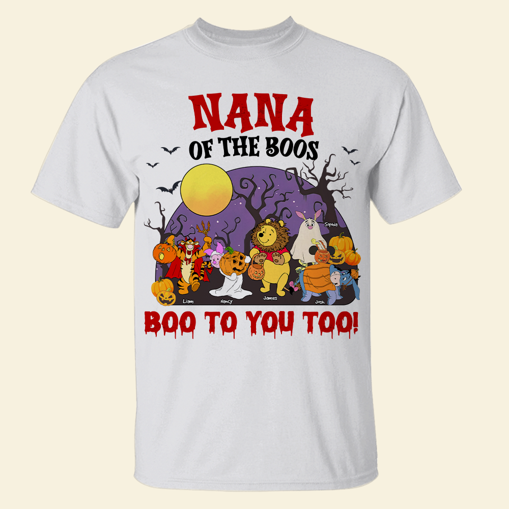 Personalized Nana Halloween Sweatshirt - Nana of The Boos Halloween Shirt