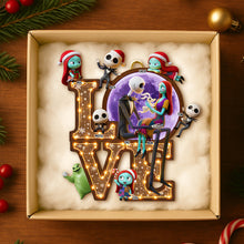 Load image into Gallery viewer, “Celebrate Love &amp; Family” - Personalized Christmas Ornament for Family Ornament PopCulturePrints
