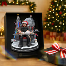 Load image into Gallery viewer, Galactic Love Christmas Ornament – Personalized Gift for Couples Ornament PopCulturePrints
