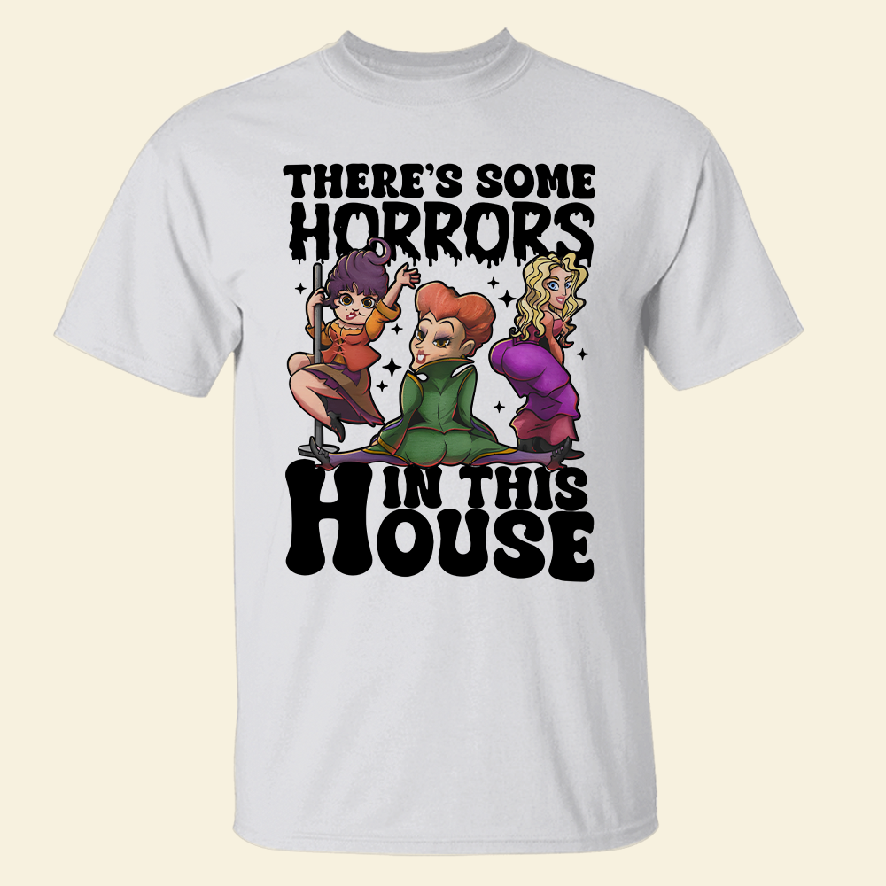 Funny 'Some Horrors In This House' Halloween Shirt