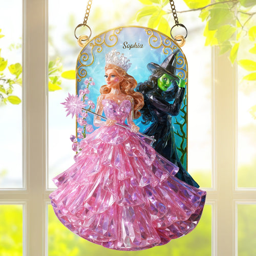 Enchanting Dark Magic Glow Suncatcher - Personalized Gift for Magical Soul Ornament PopCulturePrints