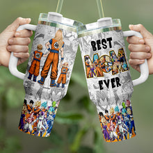 Load image into Gallery viewer, &quot;Best Mom Ever&quot; - Personalized Tumbler Handle - Custom Gift for Mom, Grandma &amp; Special Occasions Tumbler Cup PopCulturePrints
