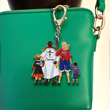 Load image into Gallery viewer, “Family is Everything” - Personalized Keychain for Loved Ones Keychains PopCulturePrints
