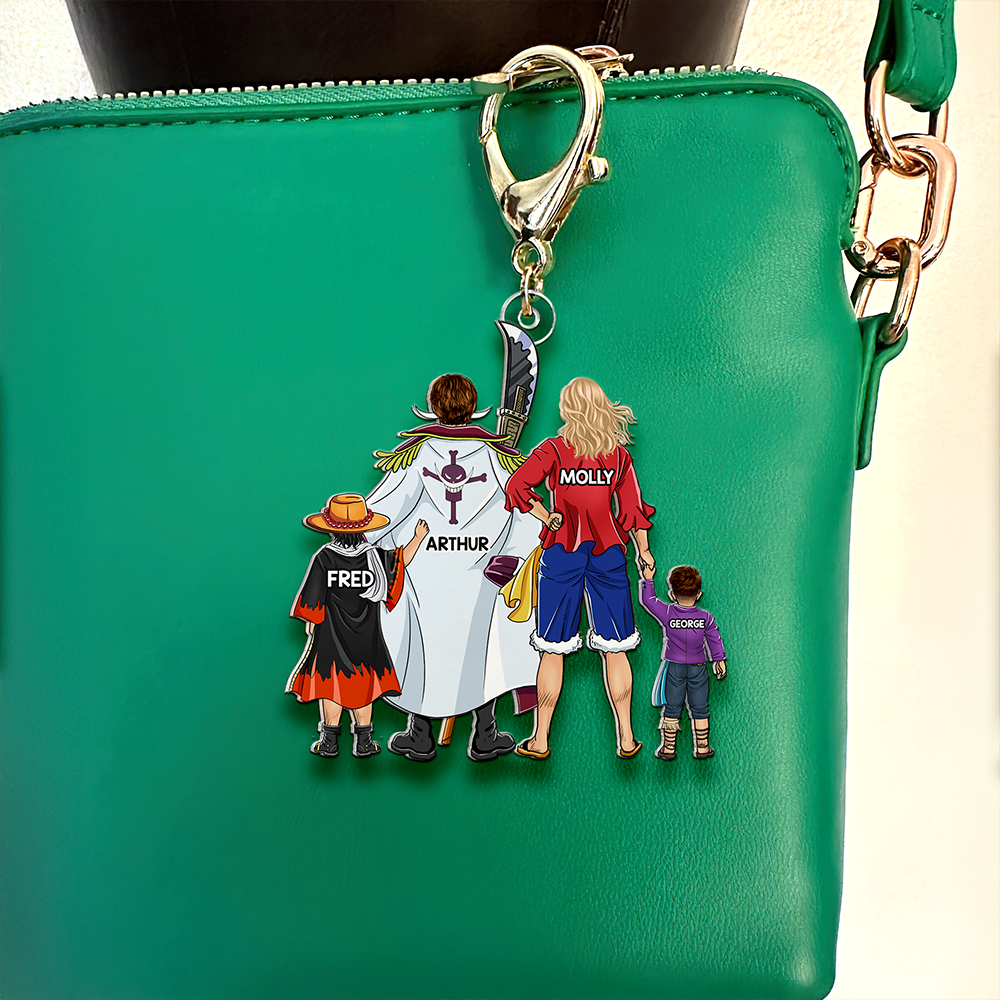 “Family is Everything” - Personalized Keychain for Loved Ones Keychains PopCulturePrints