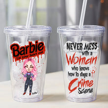 Load image into Gallery viewer, Personalized Horror-Themed Tumbler for Movie Fans Tumbler Cup PopCulturePrints
