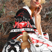 Load image into Gallery viewer, Personalized Wearable Blanket for Moms - Anime Inspired Design Blanket PopCulturePrints
