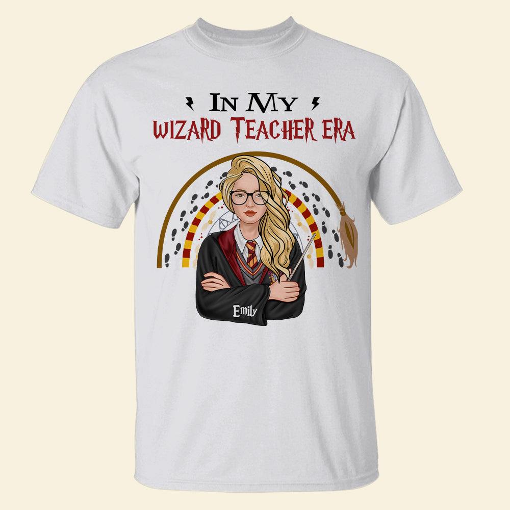 Personalized 'In My Wizard Teacher Era' T-Shirt