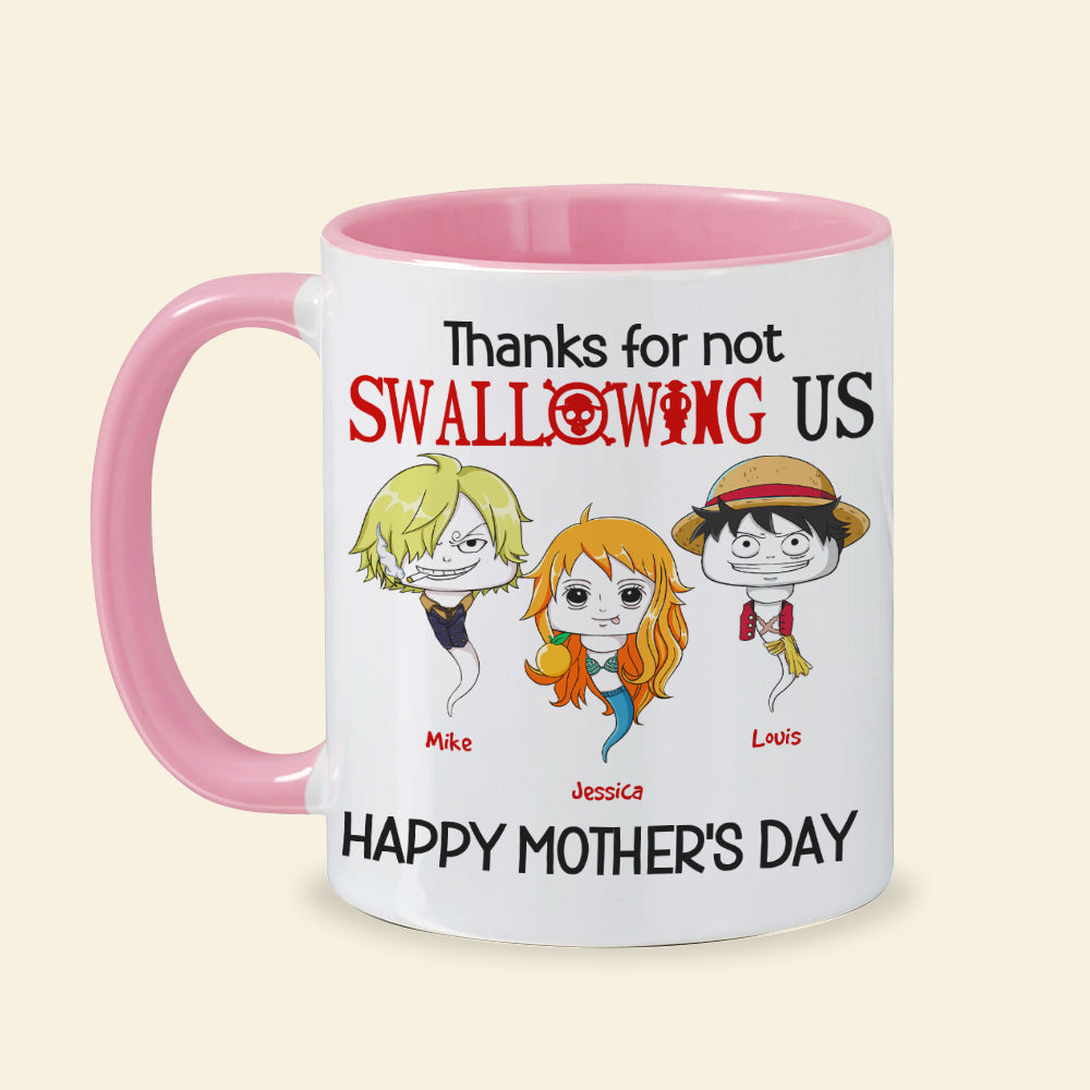 Personalized Anime Mom Coffee Mug - Funny Mother's Day Gift Coffee Mug PopCulturePrints