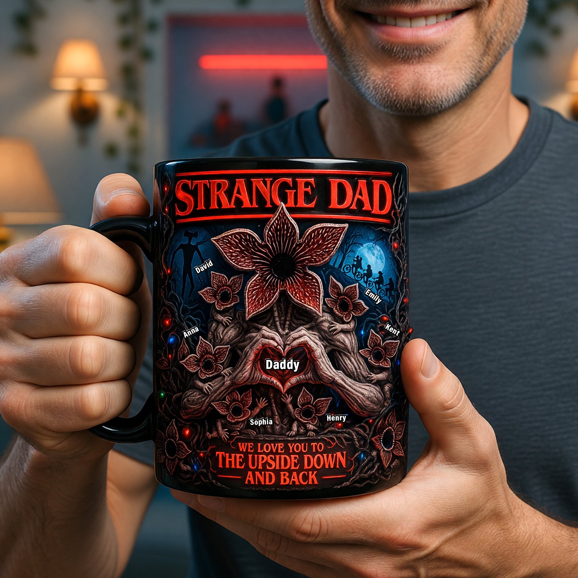 "One Dad to Rule Them All" - Mythic Adventure Dad Acrylic Plaque - Personalized Gift for Fathers, Grandpas and Dads Coffee Mug PopCulturePrints