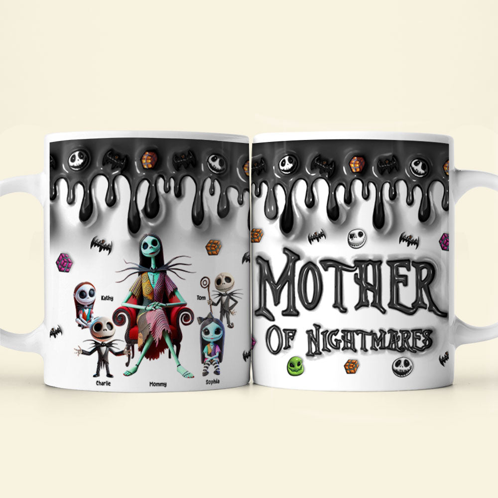 "Embrace the Night": Custom Personalized Coffee Mug - Perfect Gift for Mom and Grandma Coffee Mug PopCulturePrints