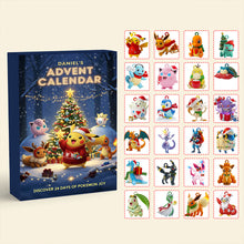 Load image into Gallery viewer, “Unwrap the Magic of Christmas!” - Holiday Fun Advent Calendar Blind Box - Personalized Gift for Pokémon Fans, Kids &amp; Collectors Advent Calendar PopCulturePrints
