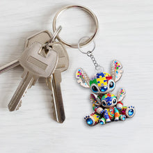 Load image into Gallery viewer, &quot;Cherish Every Moment With Your Loved Ones&quot; - Autism Dad Keychain - Personalized Gift for Dad, Grandpa, and More Keychains PopCulturePrints

