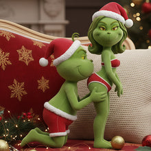 Load image into Gallery viewer, Naughty Couple Custom Shape Pillow - Perfect Personalized Christmas Gifts Pillow PopCulturePrints
