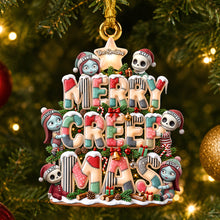 Load image into Gallery viewer, Merry Creepmas Christmas Ornament - Personalized &amp; Unique Holiday Gift

