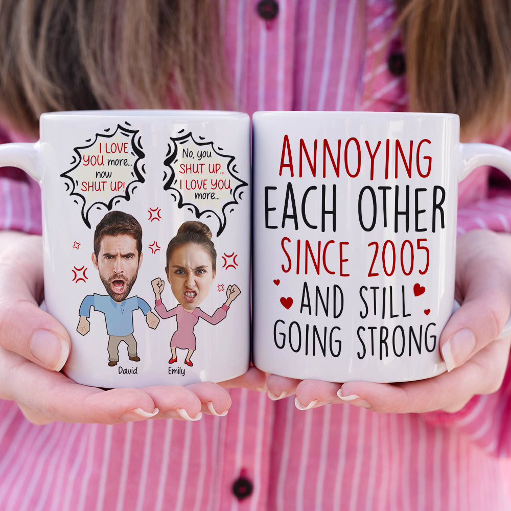 Personalized Annoying Each Other Coffee Mug for Couples Coffee Mug PopCulturePrints
