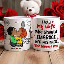 Load image into Gallery viewer, Customizable Couple Coffee Mug - Perfect Valentine&#39;s Day Gifts for Couples Coffee Mug PopCulturePrints
