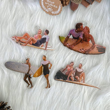 Load image into Gallery viewer, Customized Surfing Photo Ornaments - Personalized Surfer Gifts
