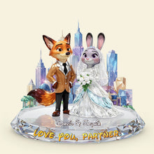 Load image into Gallery viewer, Love You, Partner - Personalized Acrylic Light Box for Couples Light Box PopCulturePrints
