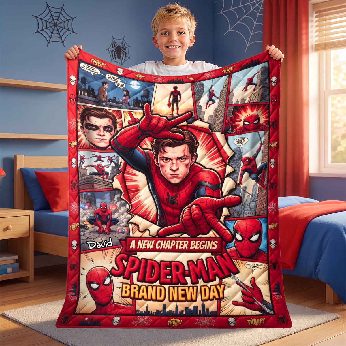 Mischievous Warrior Fresh Start Blanket - Personalized Gifts 03tydh070826 Blanket PopCulturePrints