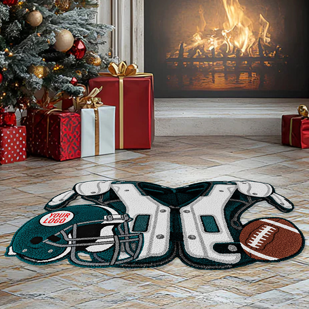 “Game Day Starts Here!” - Sports Jersey Doormat - Personalized Gifts for Sports Fans Doormat PopCulturePrints