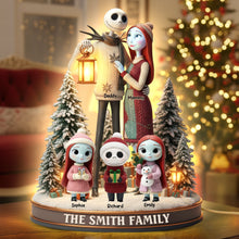 Load image into Gallery viewer, Illuminate Your Love: Personalized Family Acrylic Light Box - A Unique Gift for Couples and Family Light Box PopCulturePrints
