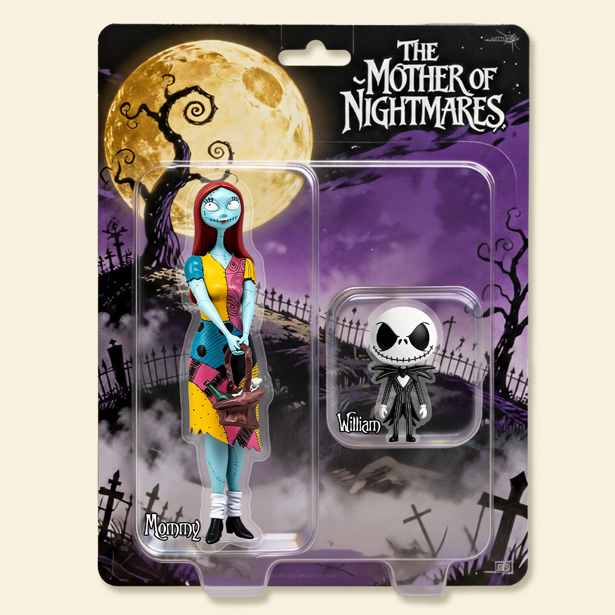 "Embrace the Spookiness!" - Horror Mom And Kids Acrylic Plaque - Personalized Mother's Day Gifts for Moms & Grandmas Shaped Plaques PopCulturePrints