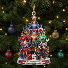 Load image into Gallery viewer, Guardian Protector Acrylic Ornament - Personalized Christmas Gift for Superhero Fans

