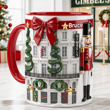 Load image into Gallery viewer, Nutcracker Charm: A Personalized Touch - Accent Mug for Christmas
