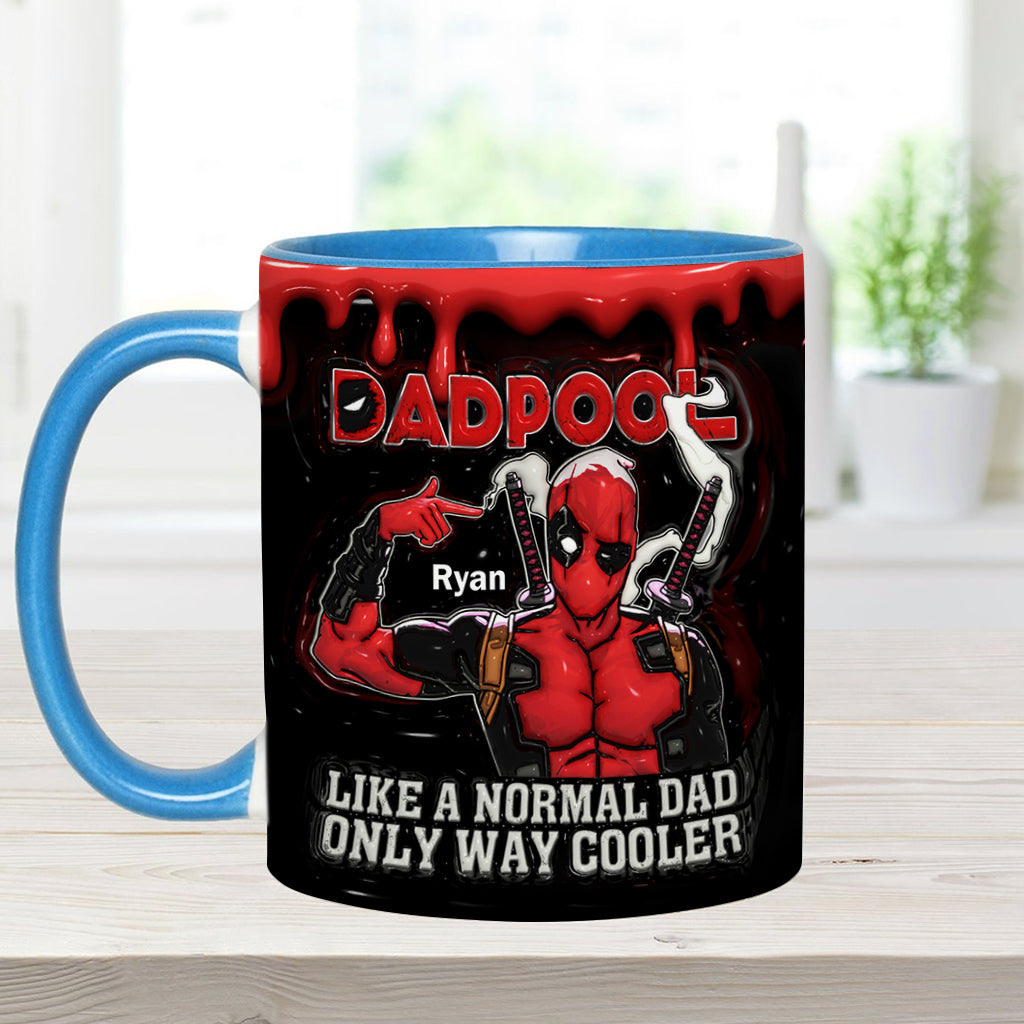 Dadpool Personalized Mug - Custom Psychopath Accent Mug