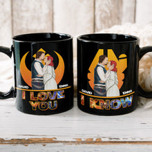 Load image into Gallery viewer, Personalized Couple Kissing Mug Set - Perfect Valentine&#39;s Day Gifts for Pop Culture Lovers Coffee Mug PopCulturePrints
