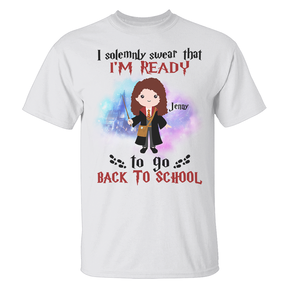 Personalized Back to School Harry Potter Kids T-Shirt