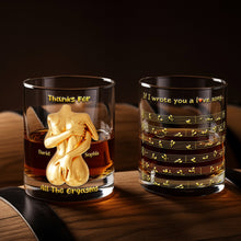 Load image into Gallery viewer, "Celebrate Your Love!" - Sexy Hugging Couple Round Glass - Personalized Gifts for Couples Glass PopCulturePrints
