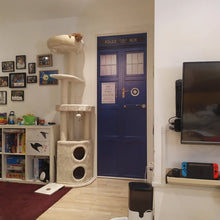 Load image into Gallery viewer, Police Box Door Cover - Perfect For Movie Fans Door Covers PopCulturePrints
