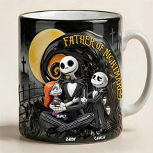 Load image into Gallery viewer, "Celebrate Every Sip with Dad’s Own Spooky Mug" - Personalized Spooky Dad Coffee Mug, Perfect Gift for Dads and Grandpas Coffee Mug PopCulturePrints
