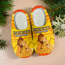 Load image into Gallery viewer, Personalized Family Slippers - Hakuna Matata Design Shoes PopCulturePrints
