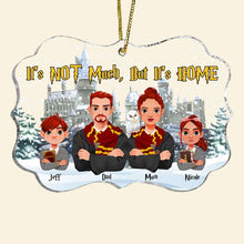 Load image into Gallery viewer, Personalized Happy Family Christmas Ornament - Magical Theme
